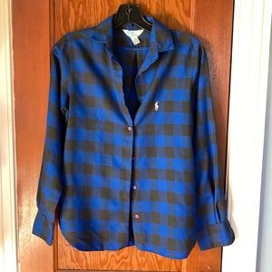 Vintage Button Down Shirt Polo by RL